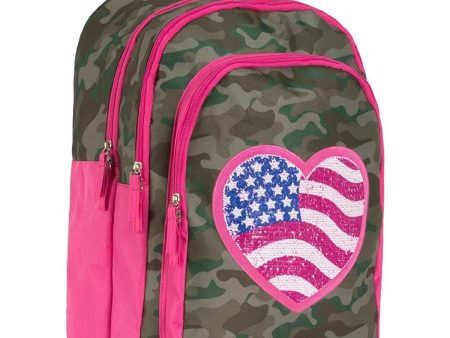 Camo Heartstrong Backpack For Sale